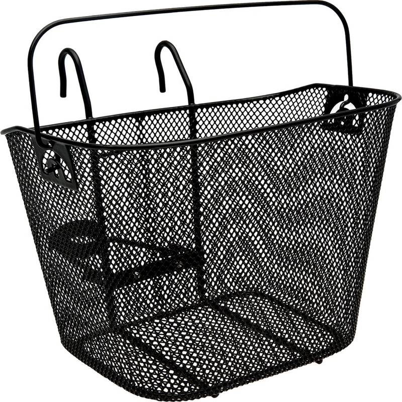 Large storage Metal Bike Basket 15 lbs. weight capacity
