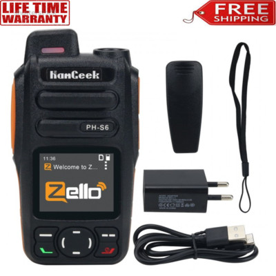 HamGeek HG-S6 4G Network Radio Walkie Talkie 2 Way Radio LTE/WCDMA/GSM POC Radio