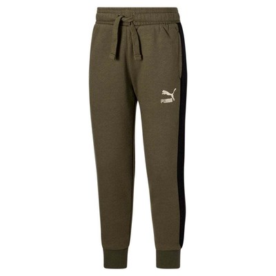 Зеленые повседневные спортивные штаны Puma Hoops Hooks Pack Jogger Youth Boys 858347-02