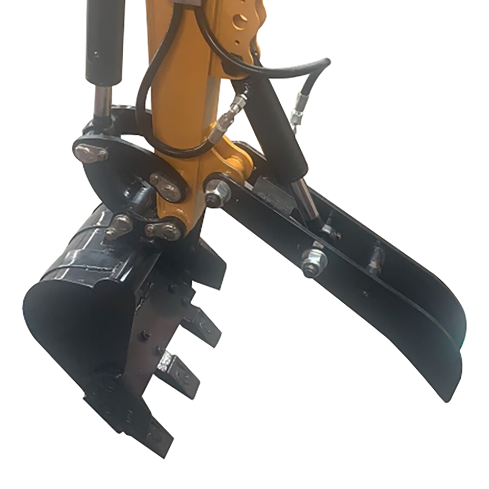 Agrotk Hydraulic Thumb Clip Attachment for Mini Excavators Digger 12EX-HYMZJII