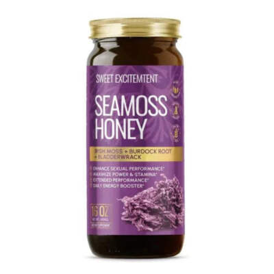 Sea Moss Honey with Burdock Root 16 OZ