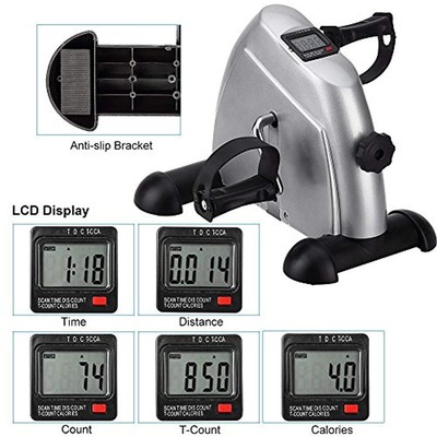 Mini Exercise Bike Portable Home Pedal Exerciser Gym Fitness Leg Arm 2DAY SHIP