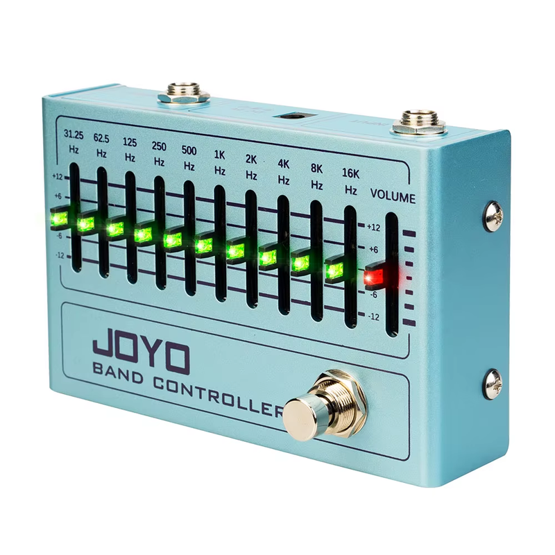R-12 BAND CONTROLLER 10 Band EQ Guitar Pedal Support ±12dB Boost Ranges from 31.