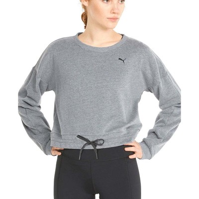 

Женская толстовка с длинным рукавом Puma Train French Terry Crew Neck 522612-03, Grey