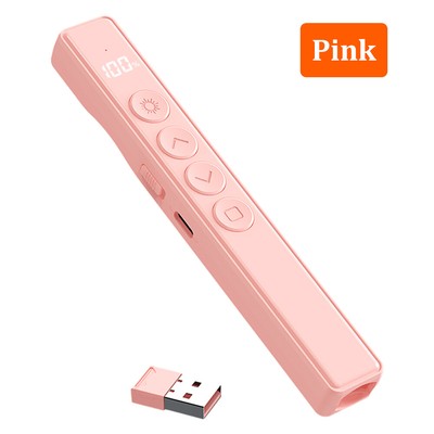 US USB Wireless PPT Presenter Power Point Presentation Laser Pointer Clicker Pen