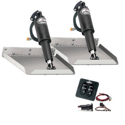Lenco 12''x12'' Edgemount Trim Tab Kit w/Standard Tactile Switch Kit 12V-15106-102