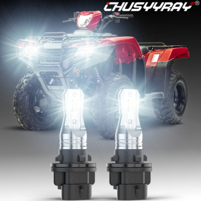 3 Pins Based 4 Tabs For 2009 TRX420FPE 2A - RANCHER ES Headlight Bulbs Kit Pair