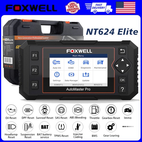 Foxwell Full Systems Scanner Code Reader Obd2 Diagnostic Tool Oil Epb
