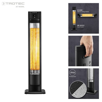 TROTEC Staande terrasverwarming IRS 2010 E | infraroodstraler