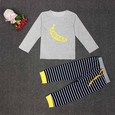 Baby Boys Girls Tshirt TopsPants Outfits Clothes Set Toddler Newborn Suit