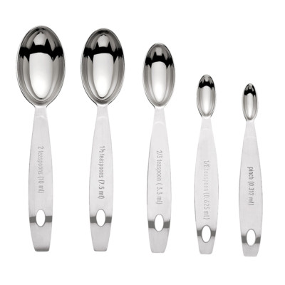 Cuisipro Odd Sizes 5pc Stainless Steel Measuring Spoon Set