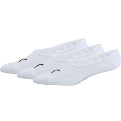 

Puma 3Pack No Show Socks Mens Size  Athletic Casual 898004-04, Белый