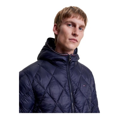 Pre-owned Tommy Hilfiger Jacket  Mw0mw32766dw5 In Blue
