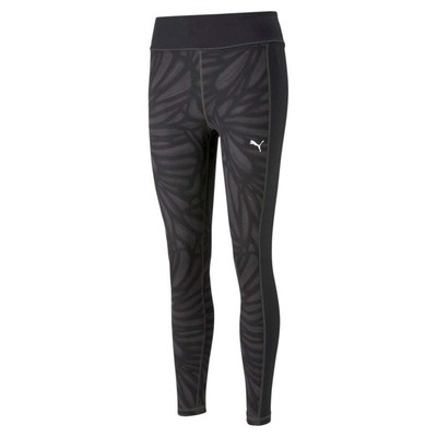 

Спортивные леггинсы с высокой талией Puma Favorite Printed High Waisted 78 Женские черные спортивные Ca, Черный, Puma Favorite Printed High Waisted 78 Athletic Leggings