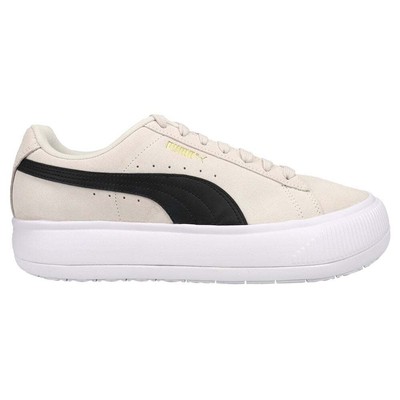 

Женские кроссовки Puma Suede Mayu с перфорированной платформой Off White Повседневная обувь 3806, Puma Suede Mayu Perforated Platform