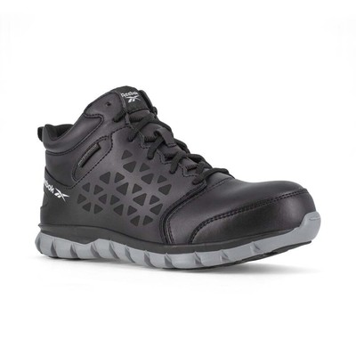 Reebok Work Wmens Sublite Cushion Composite Toe Waterproof Athletic Mid Cut