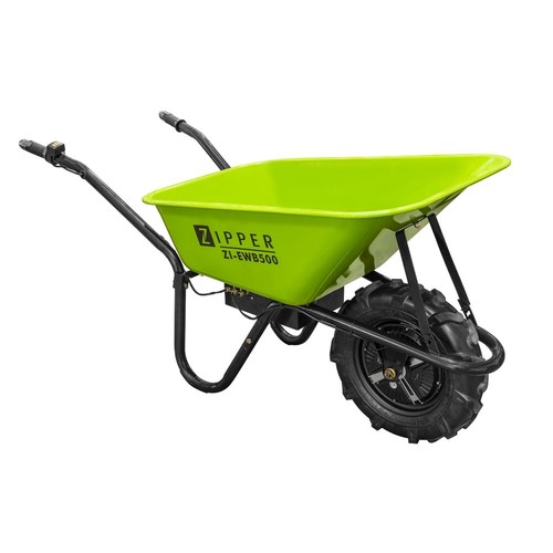 Zipper elektrische Schubkarre ZI-EWB500 Dumper Akku Transporter Motorschubkarre