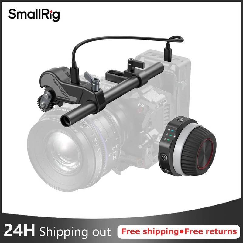 Smallrig Wireless Follow Focus Kit Precision Control Supports PD & QC Fast Charg