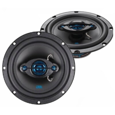 ATG ATG65 6.5'' 3-Way Coaxial Speakers System (Black) with 160 Watt Max Power X2