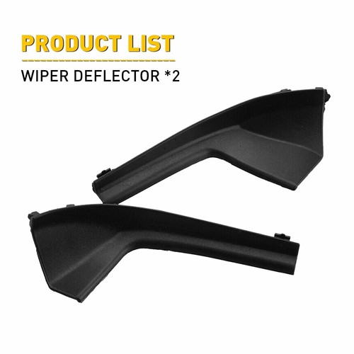 For 2007-2012 Nissan Versa Hatchback 2X Front Windshield Wiper Cowl Cover LH&RH