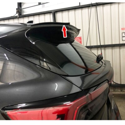 Unpainted For Ford Escape 2022 Kuga 3rd SUV V Style Rear Trunk Spoiler Wing
