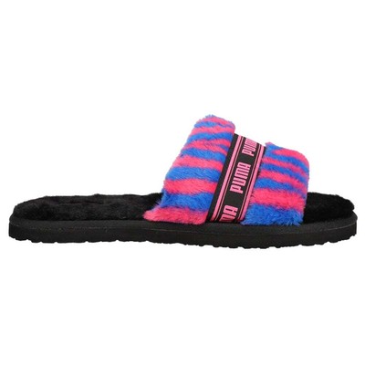 

Женские розовые повседневные сандалии Puma Fluff Wild Slide 385345-02, Розовый, Puma Fluff Wild Slide