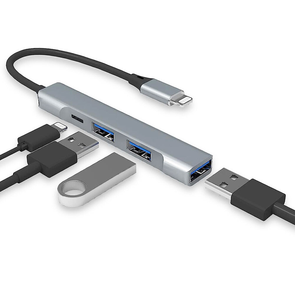 Usb c с дополнительным питанием. Lightning хаб. usb hub с доп питанием. звуковая карта с lightning. apple hub.