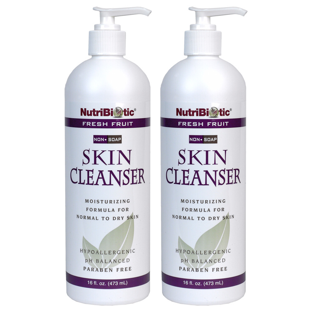 NutriBiotic NonSoap Skin Cleanser, Fresh Fruit with GSE, *Hypoallergenic