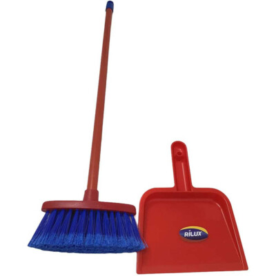 Set Pulizia con Scopa e Paletta Giocattolo 62 cm Idea Regalo per Bambini