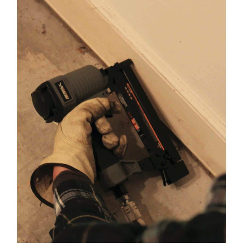 Pneumatic Brad Nailer Gun 2 Inch 18 Gauge Trim Finish Furniture Craft Home Job