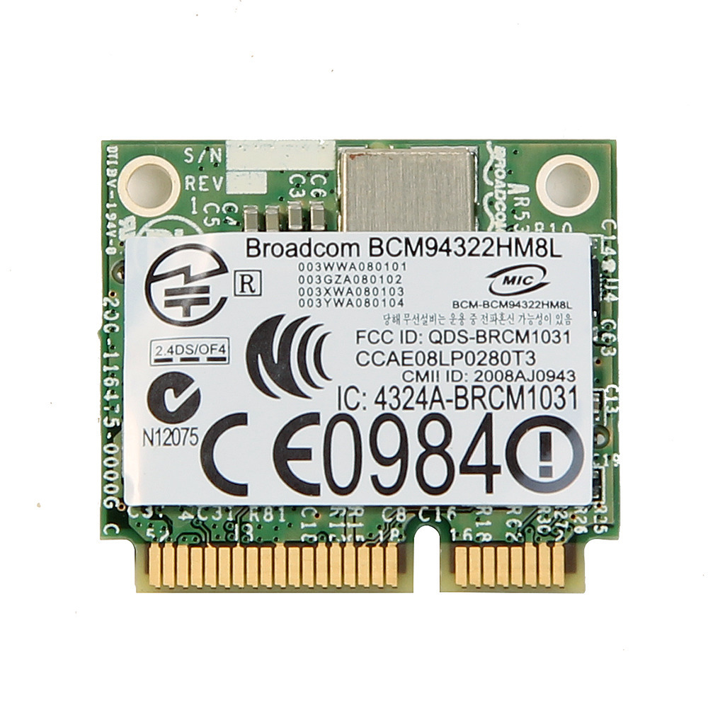broadcom bcm4322 driver