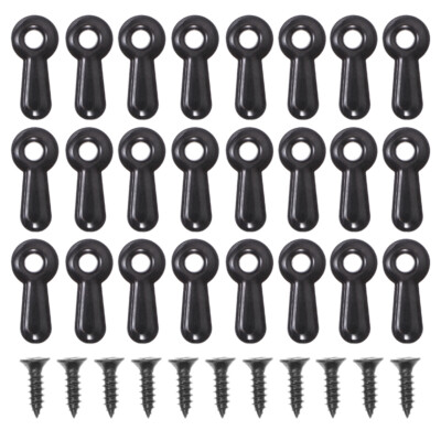  100 Pcs Picture Frame Hardwares Backing Clips Photo Backboard Retainer
