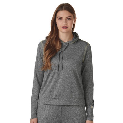 

Легкая женская толстовка для активного отдыха Vevo Active™, Alloy grey heather/key lime