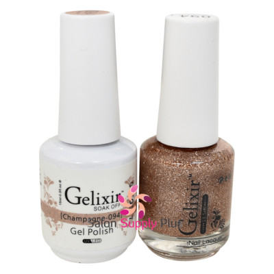 GELIXIR Soak Off Gel Polish Duo Set (Gel + Matching Lacquer) - 094