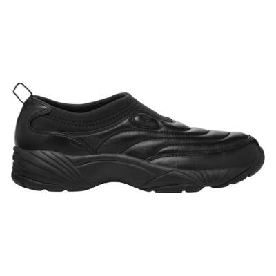 

Propet Wash And Wear Ii Slip On Мужские черные кроссовки Повседневная обувь M3850SBL, Черный, Propet Wash And Wear Ii Slip On