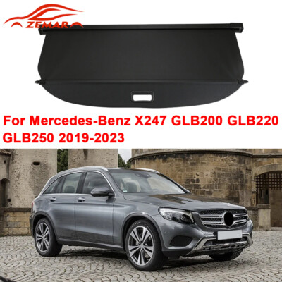 Car Rear Trunk Cargo Cover For Mercedes-Benz X247 GLB200 GLB220 GLB250 2019-2023