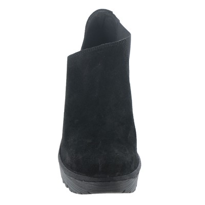 Pre-owned Fly London Yego Boot Women's Boot In Black/graphite
