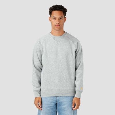 Carhartt WIP Chase Crewneck Men серый вереск