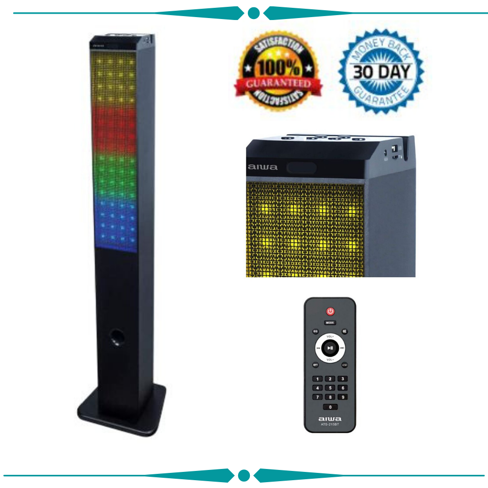 audiosonic bluetooth mini tower speaker