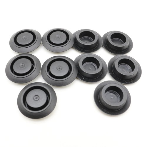 Bouchons De Trou De Portière Voiture – Lot De 20, 18,5 Mm, Compatibles Nissan Et Infiniti (Noir, Nylon) - 5