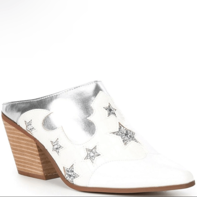 Betsey johnson mules cheap