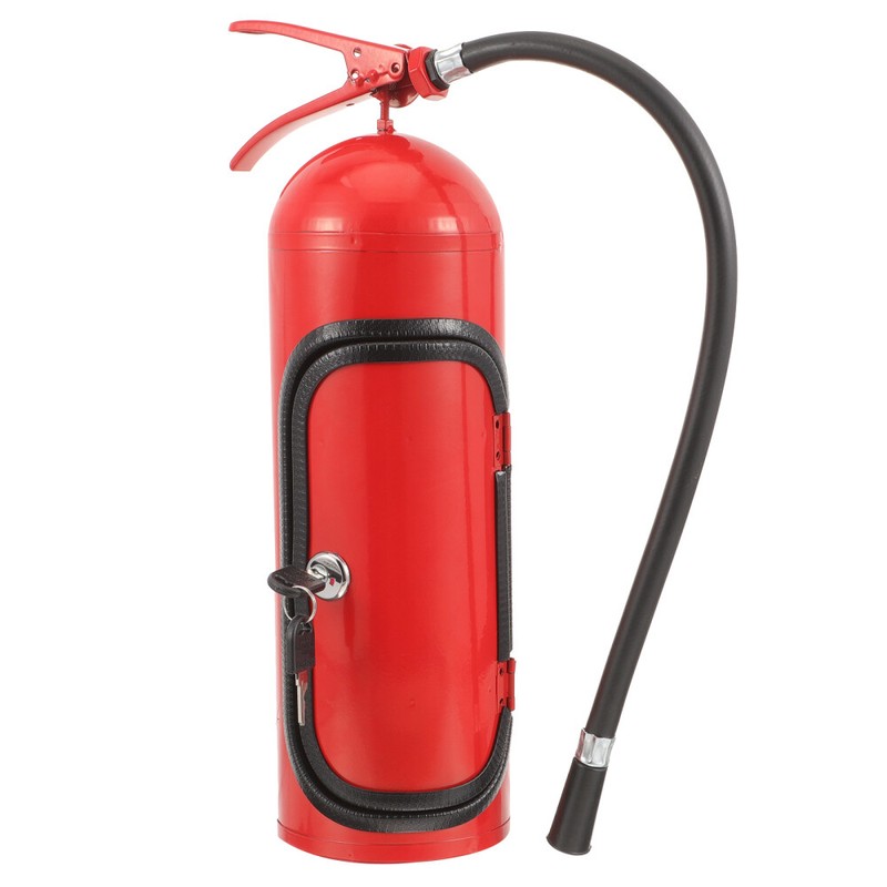  FeuerlÃ¶Scher-Weinhalter Weihnachtsgeschenk Container Weinregal Mann