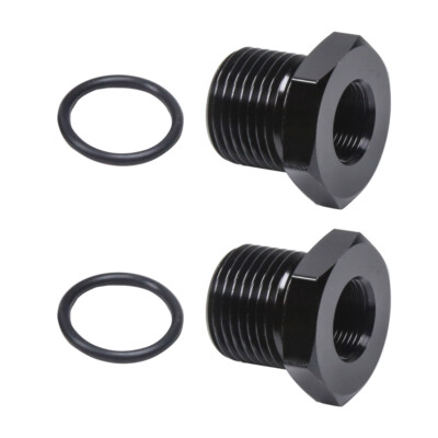 2 Pcs Aluminum Premium Thread Adapter Convert Thread Adapter 1/2x28 to 3/4x16 US