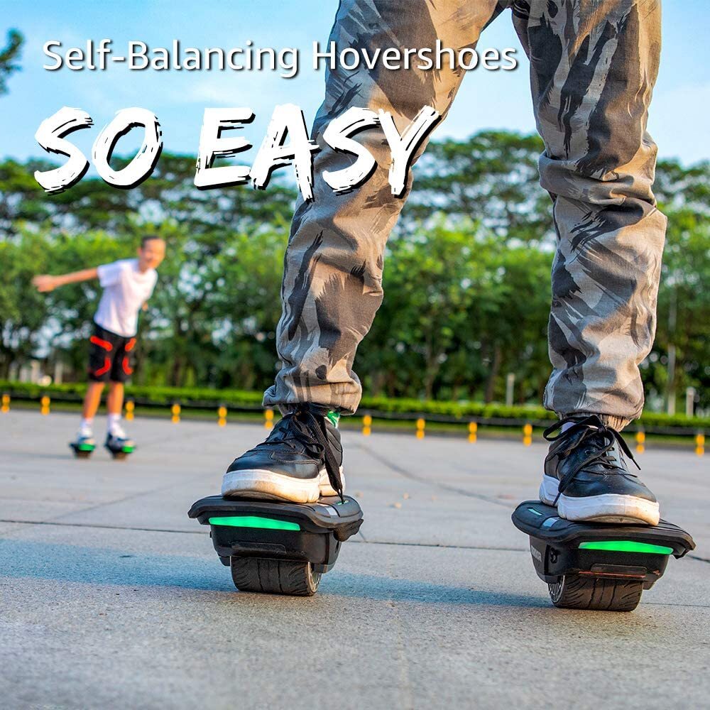 NEW ARRIVAL! Gyroor Hovershoes Electric Roller Skate LED Light Self Balancing
