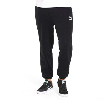 

Puma Classics Relaxed Sweatpants Mens Black Casual Athletic 533442-01, Черный, Puma Classics Relaxed Sweatpants