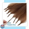 Afro Twist Hair Pre Separated Springy Afro Twist Hair Pre stretched Wrapping Hair for Soft Locs Afro Spring Twist Hair Marley Twist Braiding Hair Extensions (18 Inch (Pack of 3),30#)