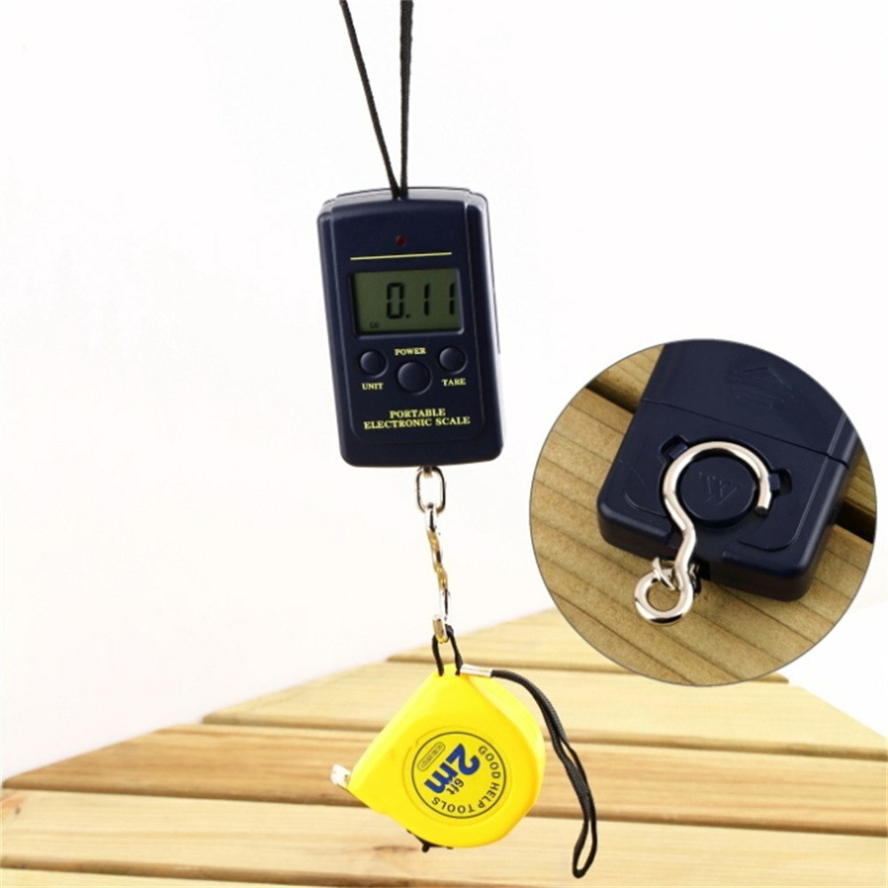 Newest Protable 10g 40Kg Pockets Scale Electronic Hanging Luggage Multi Used