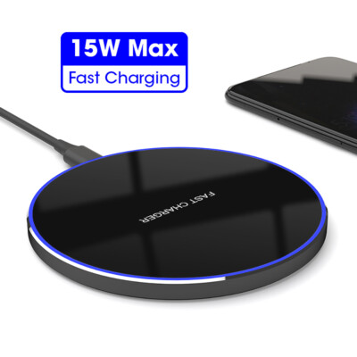 30W Wireless Fast Charger Mat Pad For Apple Air Pods iPhone 13 Pro Max 12 14 11