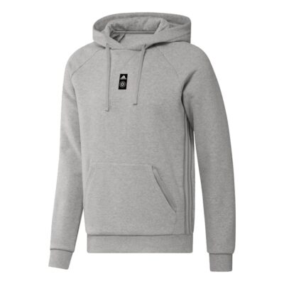 adidas MLS Men's CF Montreal Travel Hoodie Sweatshirt, Medium Grey Heather