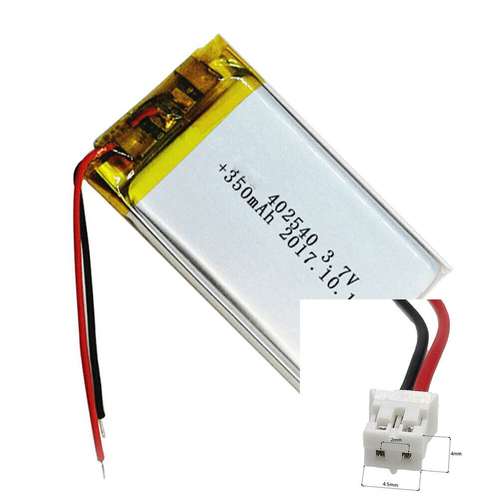 Rechargeable 3.7V 350Mah 402540  Polymer Ion Battery For MP265